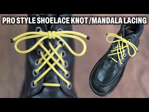 The Best Shoelace Knot : Berluti Knot with Mandala-Style Lacing Tutorial