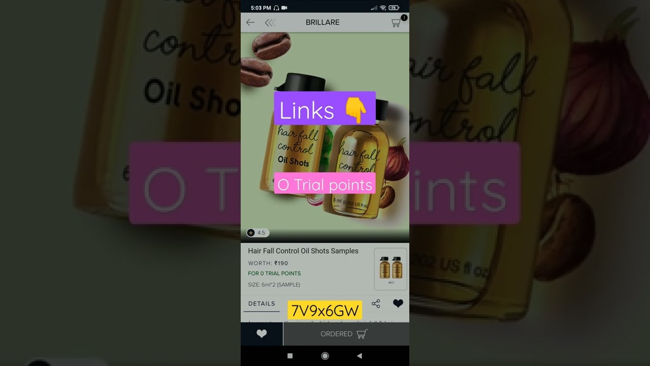 smytten 0 Trial points products