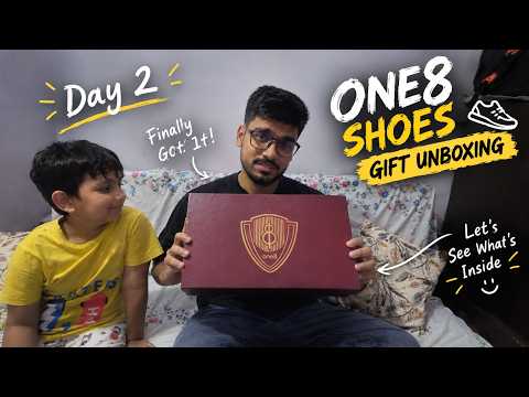 DAY 2 ❤️ One8 Shoes Gift Unboxing | A Special Surprise 🎁