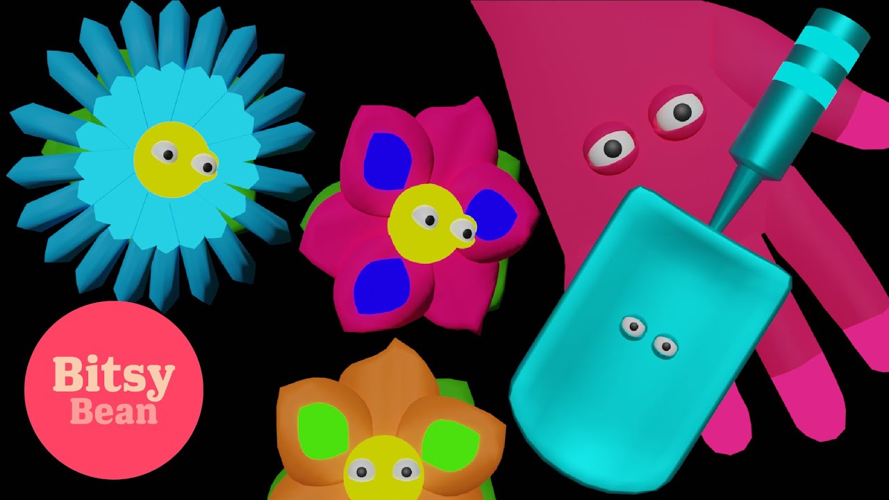 Flower Friends Dancing! Baby Sensory Video YouTube