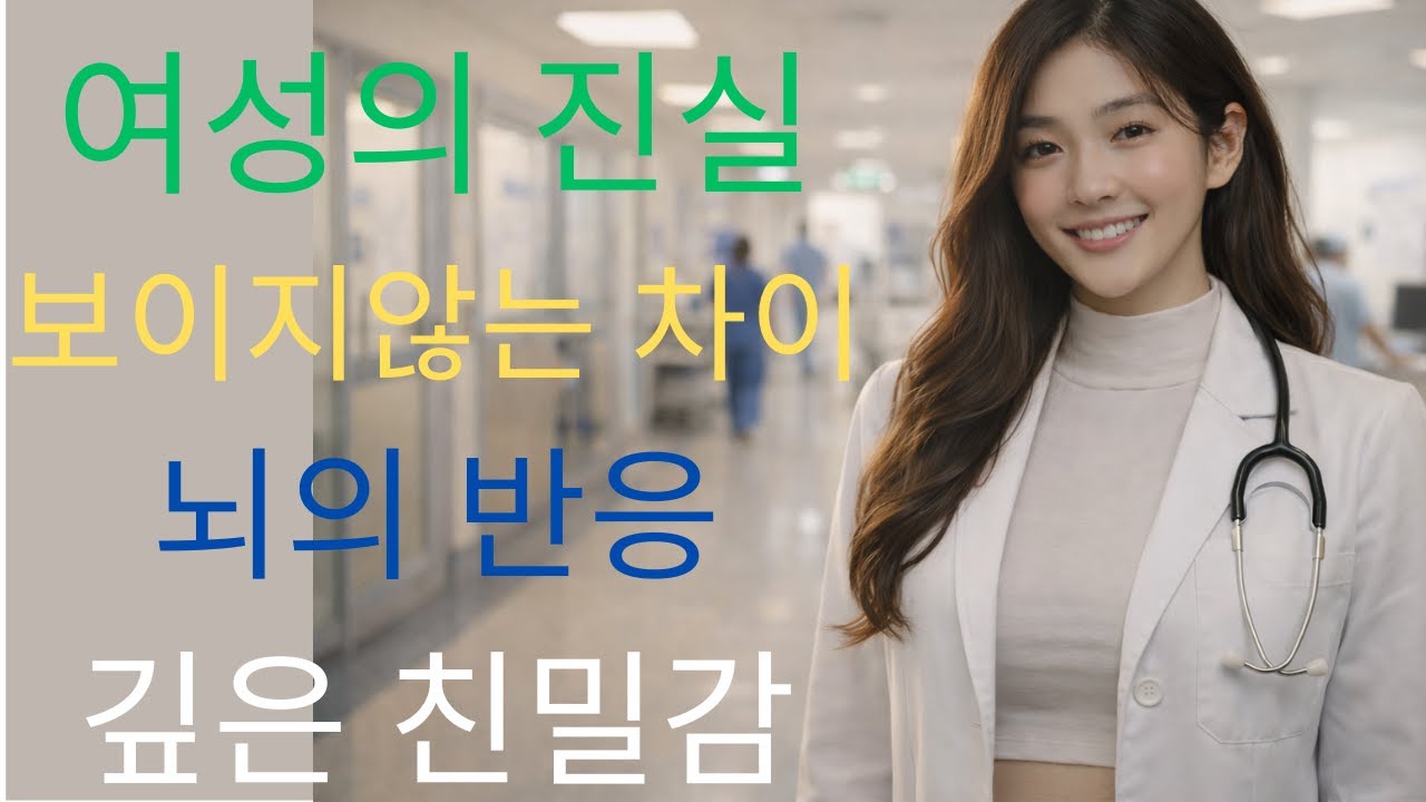 여성의 진실보이지 않는 차이뇌의 반응깊은 친밀감