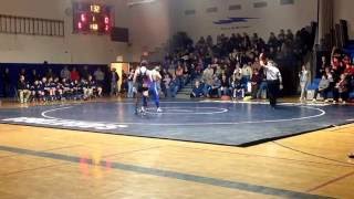 11-30-16 Saratoga Vs Kovalec Fall 1-0 ,136-25 ,69 Wbf