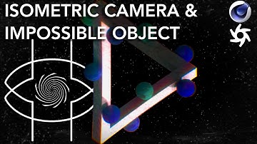 Cinema 4D Tutorial - Octane: Setting up Isometric Camera and Creating an Impossible Object