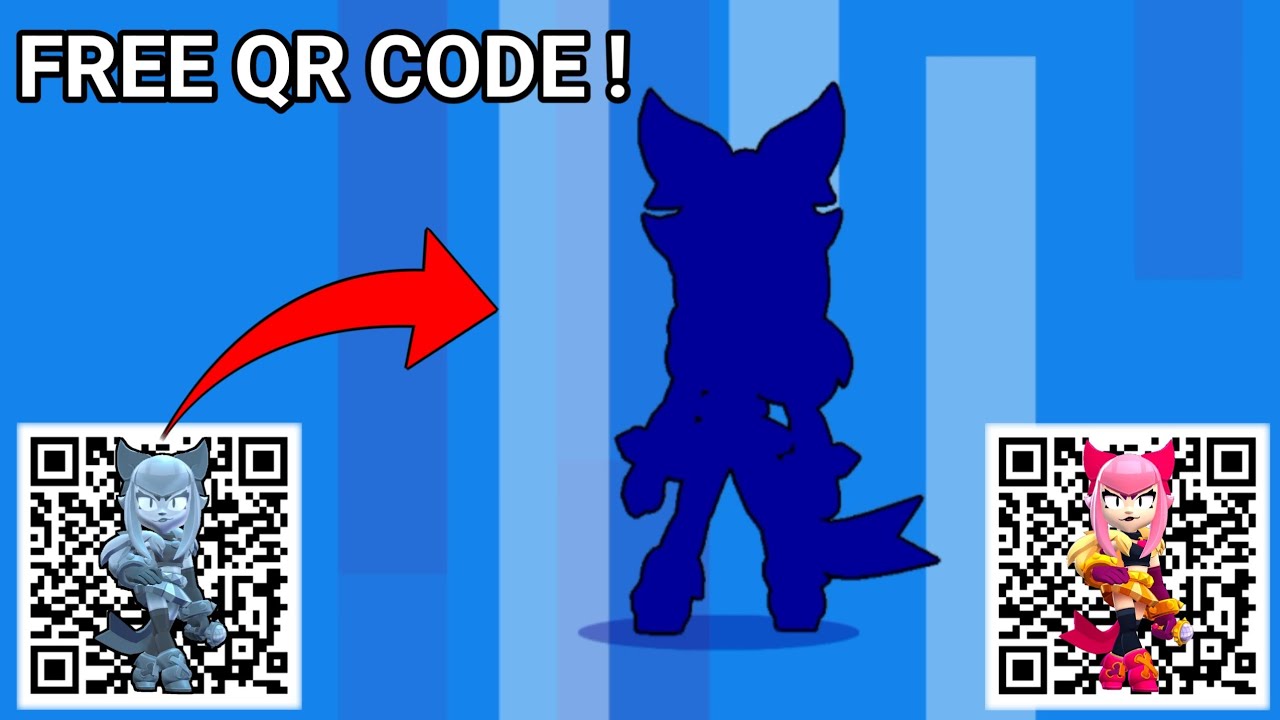FREE GIFT🎁 ANGEL VS DEMON MELODIE SKIN SECRET QR CODE BRAWL STARS 🤩 ...