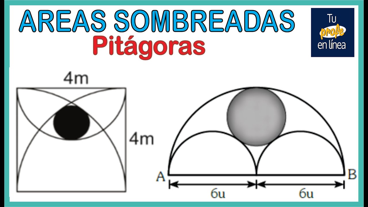 AREAS SOMBREADAS 03: Teorema de Pitágoras