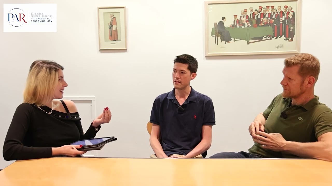 Thumbnail for Introducing the Cambridge Research Group on Private Actor Responsibility