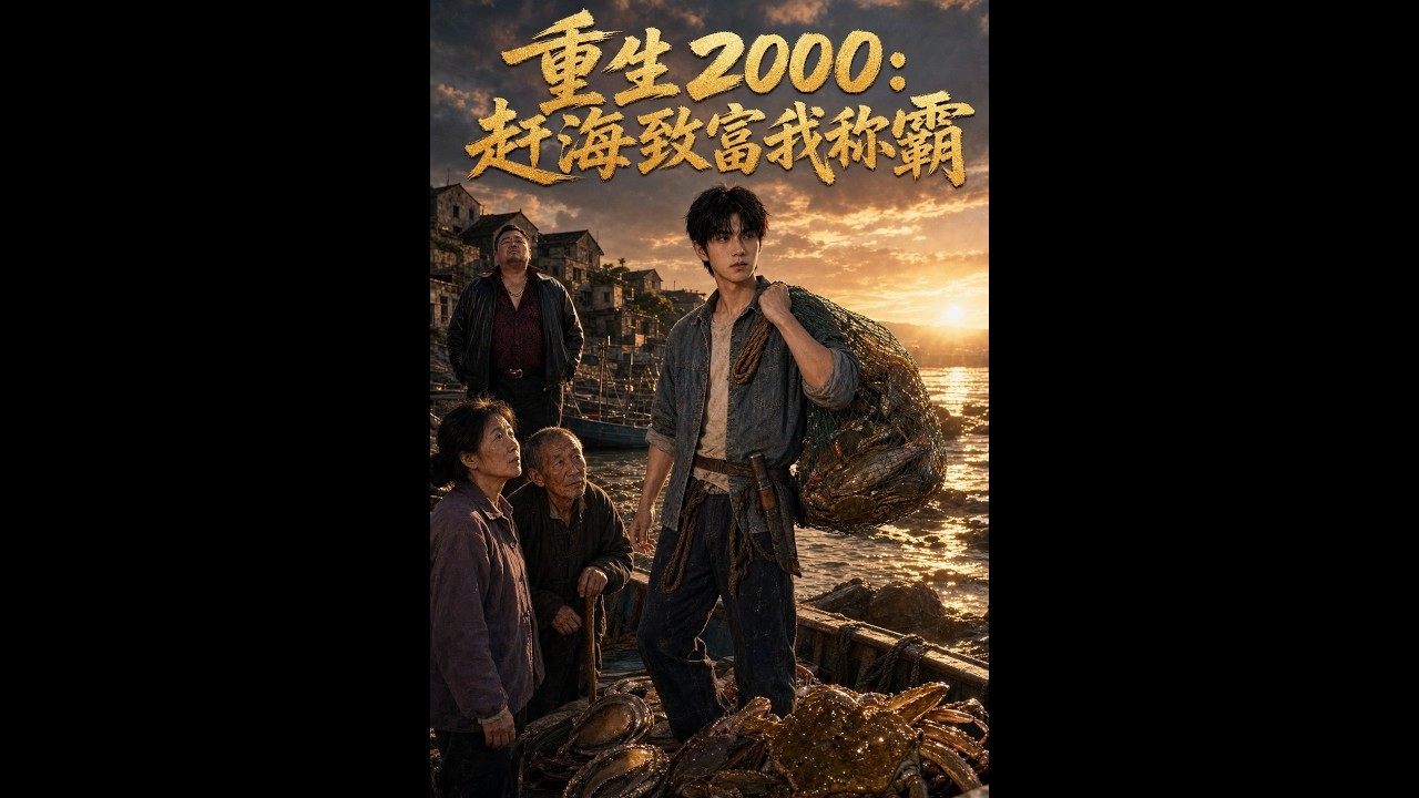 【一口气看完】《重生2000：赶海致富我称霸》#短剧 #AI短剧 #逆袭 #drama #爽剧 #鲨鱼先生