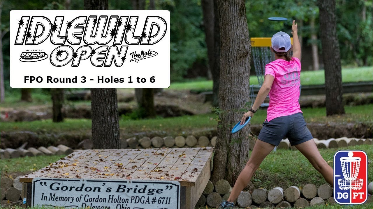 FPO Round 3, Part 1 Idlewild Open driven by Innova Discs and The Nati