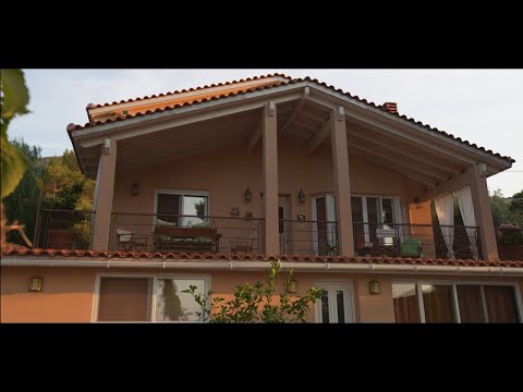 Kofinas prefabricated houses Greece, Construction at Porto Rafti