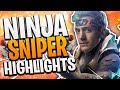 Ninja sniper compilation  fortnite ninja best moments crazy clip 