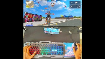 ‎Free Fire keyboard mouse ⌨️ 🖱 📲 gameplay #ggmousepro2​ #shorts​ #viralvideo​ #trending​‎