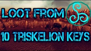 Runescape - Loot From 10 Crystal Triskelions + 10 elite clue scrolls