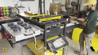 Flatbed Conveyor Screen Printer with Dryer