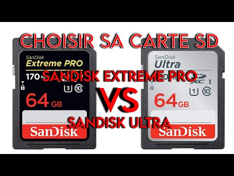 Vidéo: Quelle est la différence entre SanDisk SDHC et SDXC ?