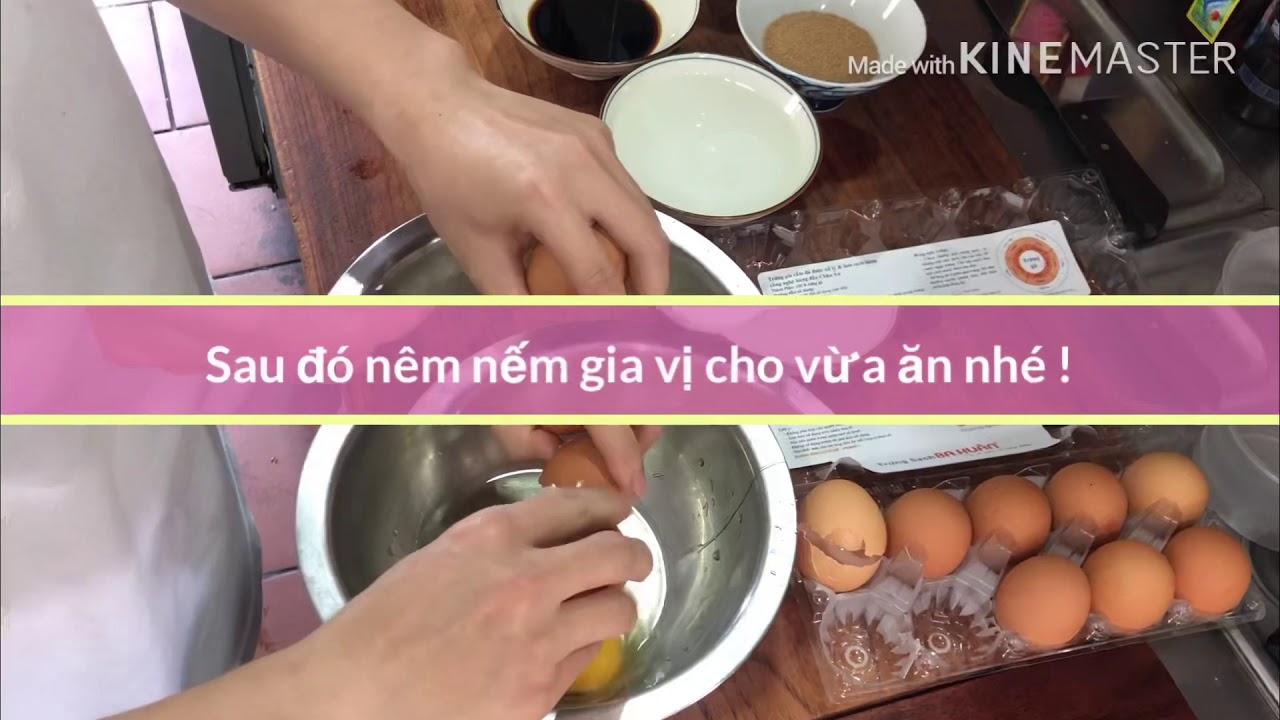 how to make japanese egg roll for me cách đổ trứng cuộn Nhật bản