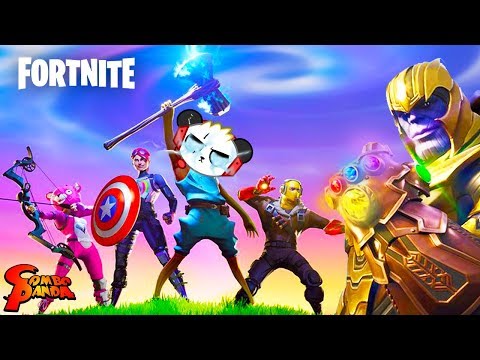Fortnite Avenger End Game Mode! Combo Beats Thanos??