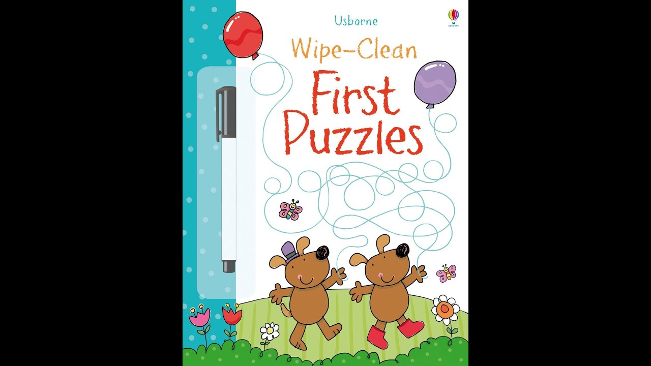Wipe Clean First Puzzles Usborne YouTube