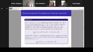 Order structures and semigroups of isotone resolving operators