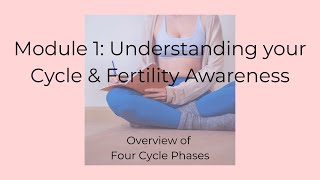 Overview of 4 Cycle Phases for Fertility Awareness Method and Tracking Your Cycle
