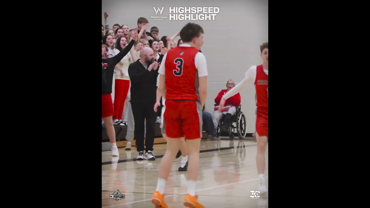 Coon Rapids-Bayard vs. Woodbine Boys Basketball Highlights | 1.30.2026