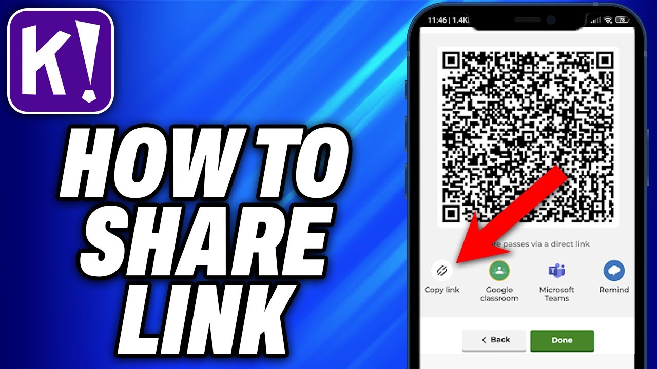 How To Share Kahoot Link - Easy Fix - YouTube