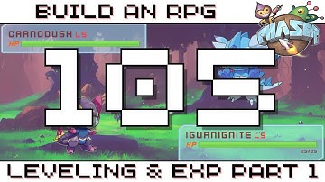 Monster Tamer - RPG Tutorial with Phaser 3 - Ep. 105 - Leveling & Experience Part 1 #monstertamer