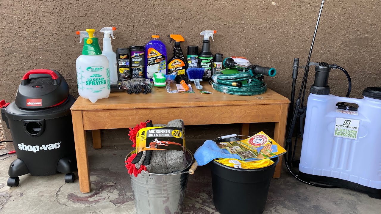 Budget car detailing kit!! YouTube