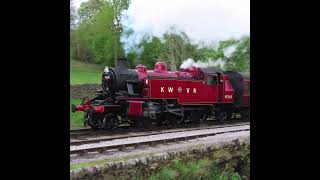41241 4-6-2T With Vintage Coaches Leaving Howarth
