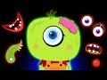 Missing Face Finger Family Song + Spooky Scary Skeleton Songs For Kids |  Teehee Town