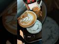 latte art tulip 🌷#latteart #coffee #coffeelatteart #barista #shorts #tulip #tuliplatteart #latte