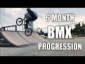 6 month bmx progression