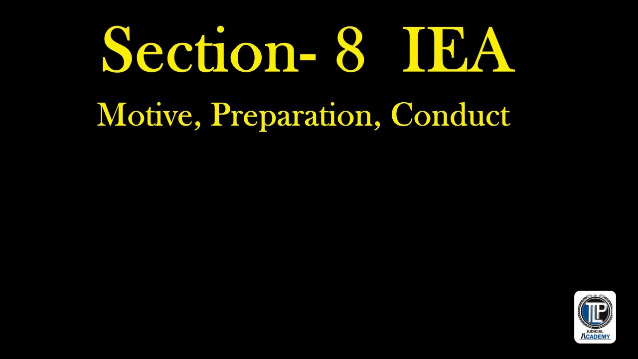 EVIDENCE ACT CLASS - YouTube