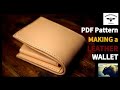 【PDF型紙付き】手縫い・ウォレット製作①【レザークラフト】革財布