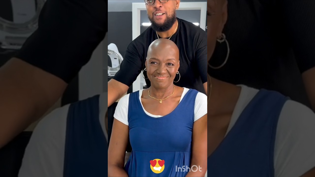 Прекрасное преображение волос #прически #чернокожаяженщина