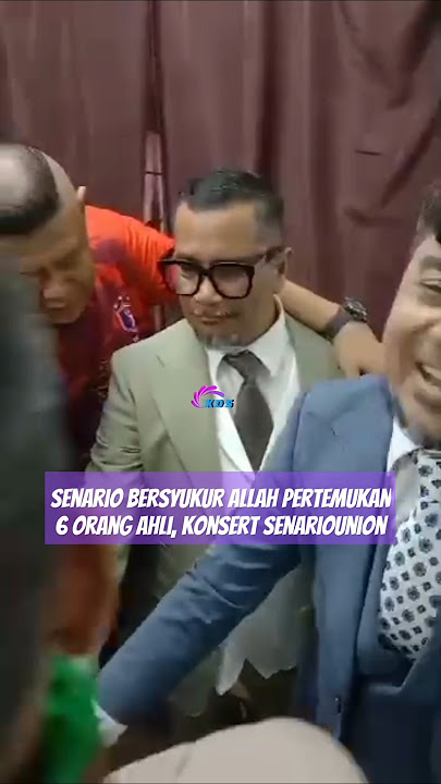 SENARIO SYUKUR ALLAH TEMUKAN 6 AHLI, BUAT KONSERT SENARIOUNION