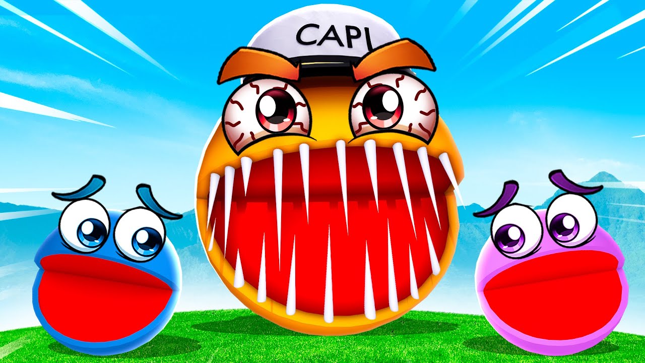 Becoming the BIGGEST BALL in the WORLD in Roblox!