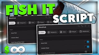 🎣 Fish It Script GUI NO KEY – Auto Fish, Instant Reel, Auto Equip & More!