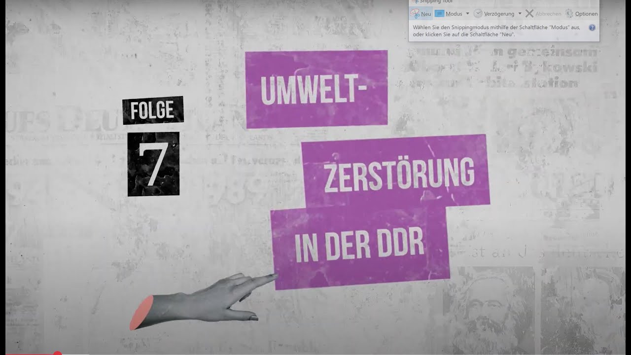 Umweltzerstörung. Folge 7 von „Backstage DDR“ – Eine Videoreihe der Bundesstiftung Aufarbeitung