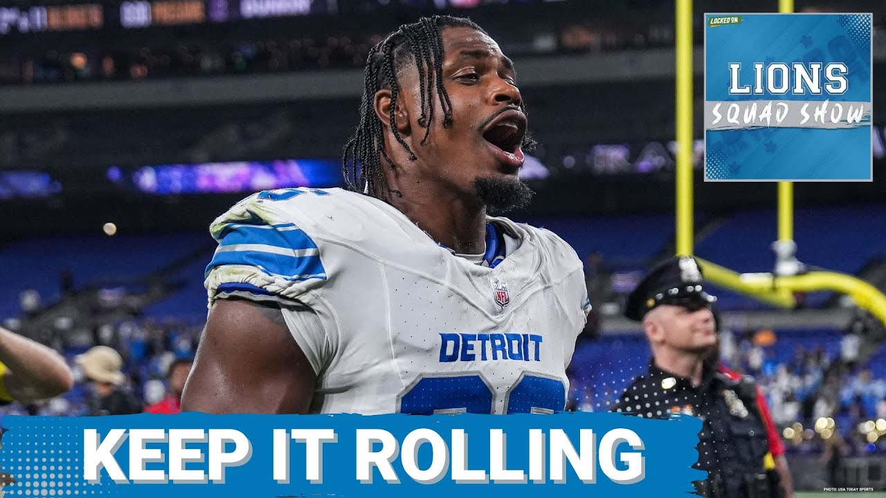 LIONS SQUAD SHOW: Can Detroit Keep The Momentum Going? Detroit Lions vs Cleveland Browns Preview