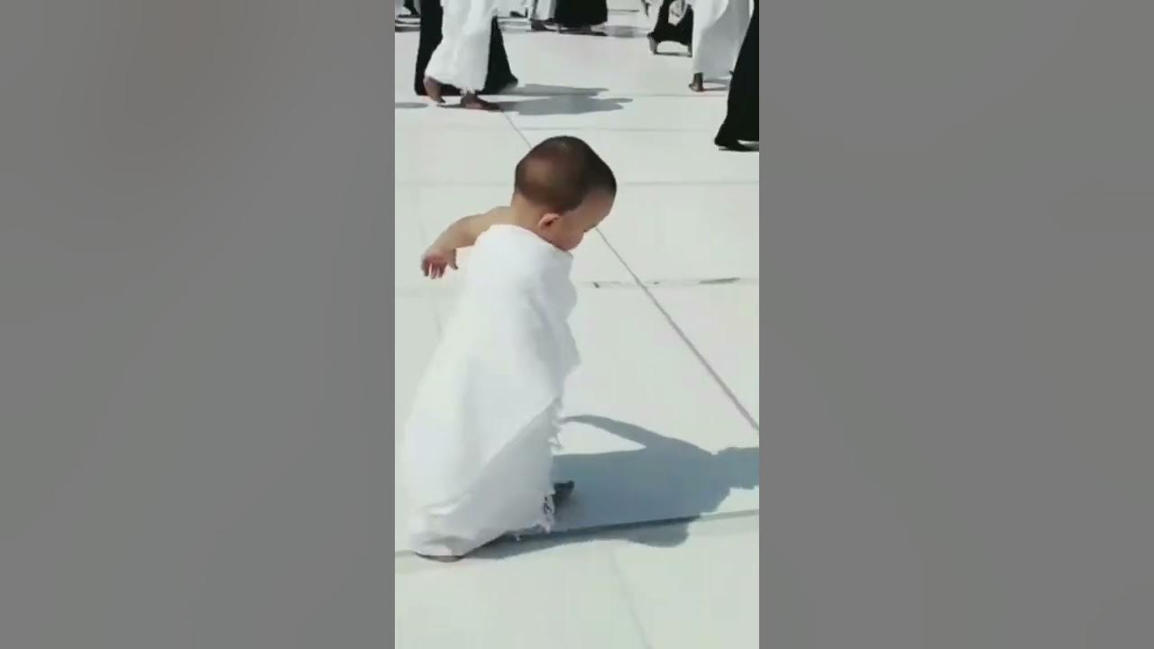 Labbaik Allahumma Labbaik 🥀🕋#cute #baby #hajj #labbaik_allahumma_labbaik