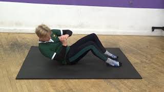 Upper abs circle crunch
