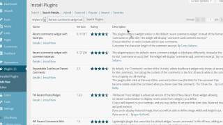 Best of Wordpress Plugins - recent comments excerpt