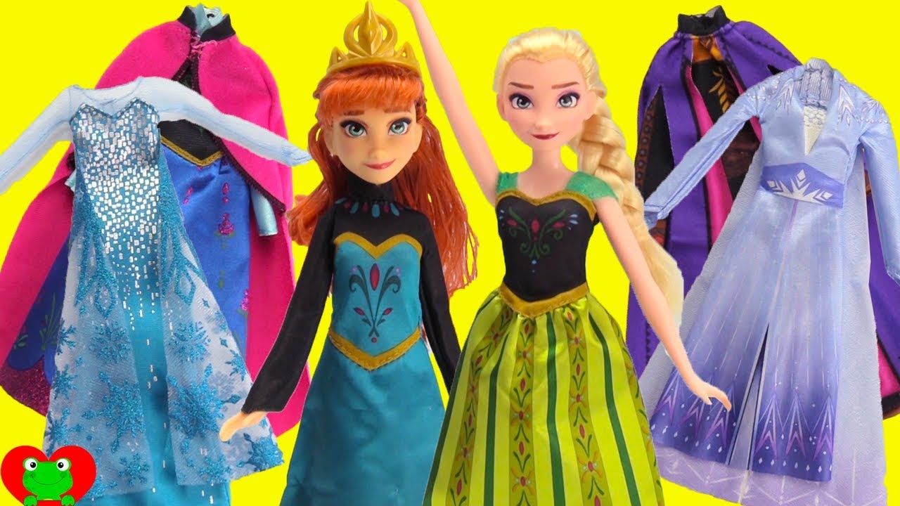 anna and elsa doll clothes