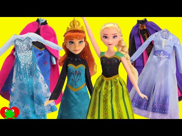 anna frozen 2 all outfits