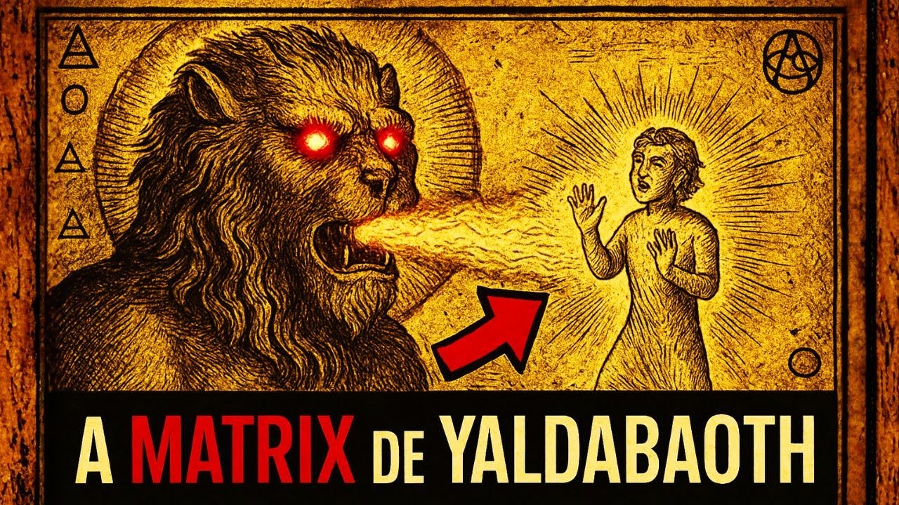 Como os ARCONTES Prendem Sua Alma na MATRIX de Yaldabaoth | A Verdade OCULTA de Nag Hammadi (AULA)