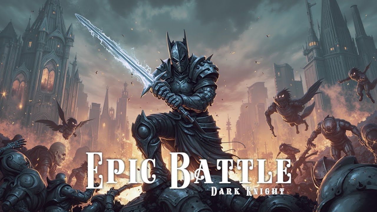 Эпическая Музыка Битвы Тёмного Рыцаря ~ Мощный Кинематографический Саундтрек для Экшена и RPG