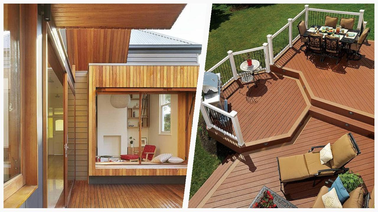 75 Mid-sized Brown Deck Design Ideas You'll Love 🔴