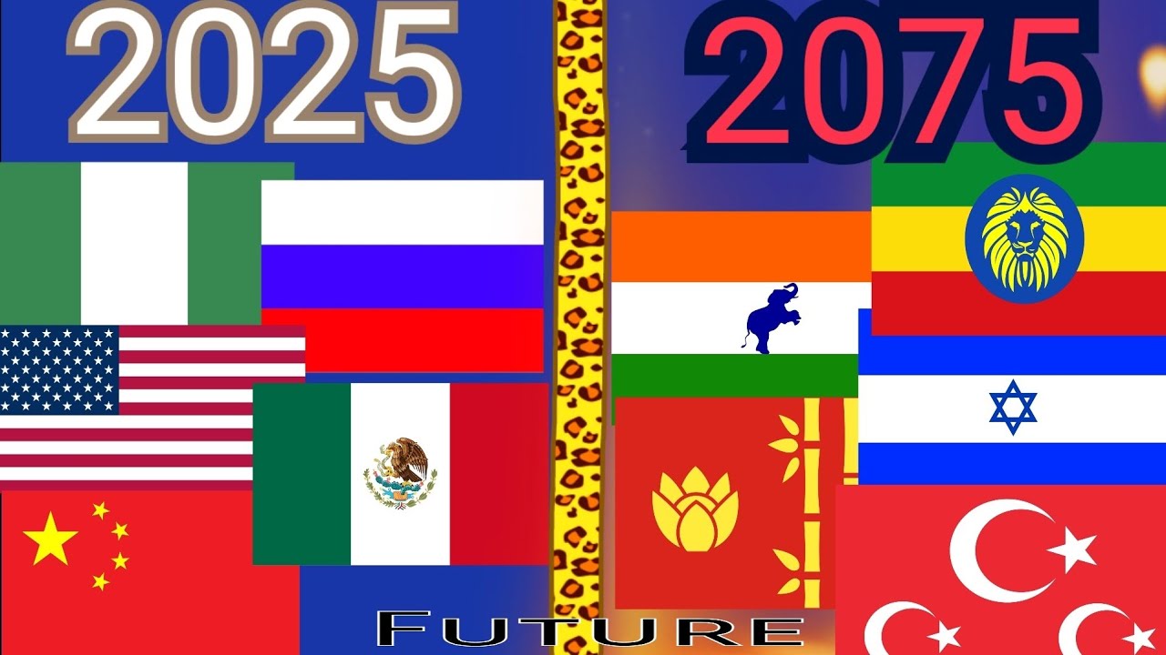 World Flags in 2075: How Will They Change Forever? 🌎🌍🌏🔮