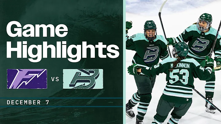PWHL Highlights | Minnesota Frost vs. Boston Fleet | December 7, 2025
