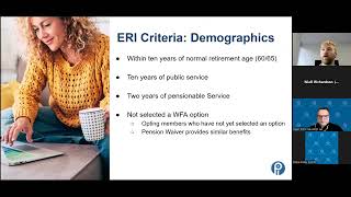 ERI Webinar: Early Retirement Incentive Info Session - April 13, 2026